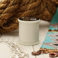 thumbnail image 5 of Miyuki Beading Thread – Pre-Waxed Nylon String for Stringing Projects, 50 Meter/55 Yard Spool, Eggshell Color, .2mm Diameter, Made in Japan, 5 of 7