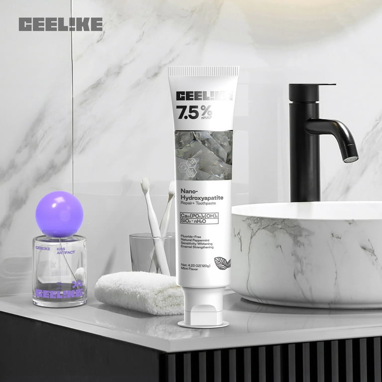 CEELIKE Hydroxyapatite Toothpaste 2-Pack & Oral Spray 20ml Combo