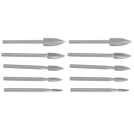 

Wood Carving and Engraving Drill Bit Set Milling Cutter Carving Tools 10PCS/Set