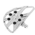 thumbnail image 3 of Xingzhi Motorcycle Foot Pegs Rest Footrest Pedals for Touring Electroplate, 3 of 9