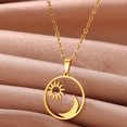 thumbnail image 1 of Stainless Steel Love Heart Necklace For Women 2023 New Trendy Lip Chain Simple Pendant Necklace Jewelry Gift Wholesalers, 1 of 5