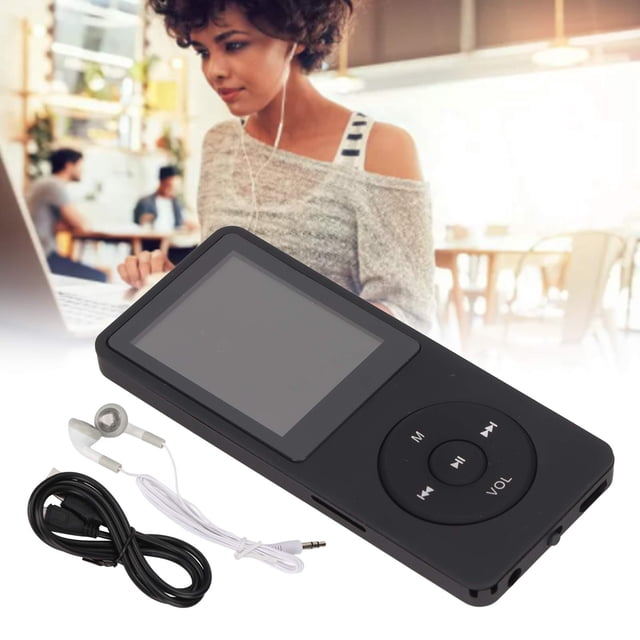 MP3 Player, Portable Rechargeable 64GB Music Player with Video / Voice Recorder / / Photo Viewer / E Book Player for Going Out, Traveling and Entertainment, for Kids