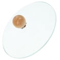 thumbnail image 2 of Glass Pot Lid Household Kitchen Pot Glass Lid Cookware Lid with Handle Replacement Lid, 2 of 9