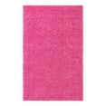 thumbnail image 3 of Unique Loom Solid Shag Collection Area Rug (5' 3" x 8' Rectangle Taffy Pink), 3 of 7