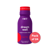 Dream Well, Holistic Sleep Drink Solution, Sleep Aid, Non-Habit Forming with Lemon Balm, Jujube Seed, Melatonin, Glycine - Pack of 24