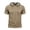 017_Khaki, variant on Yertdoel Hoodies for Men, Solid Color Short Sleeve Drawstring Hooded Sweatshirt Soft Loose Breathable Outdoor Workout Walking Summer Casual Tops