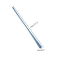 thumbnail image 4 of INSPIRE CHIC Men's Solid Color Narrow Stripes Necktie Graduation Suit Formal Ties Steel Blue, 4 of 5