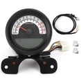 thumbnail image 1 of 12V LCD Digital Speedometer Odometer Tachometer Fuel Oil Gauge Motorcycle Modification Meter, 1 of 8