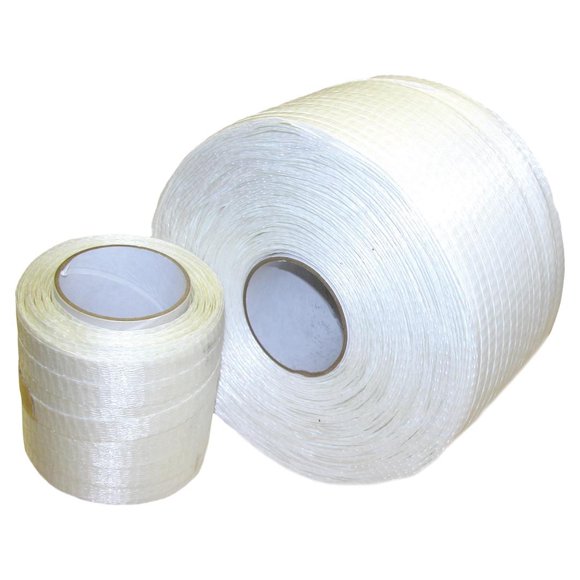 Dr Shrink Boat Shrink Wrap Strapping Cord DS-500 Standard Duty; 3900 Foot Length x 1/2 Inch Width; 600 Pound Break Strength; White; Polyester; Single