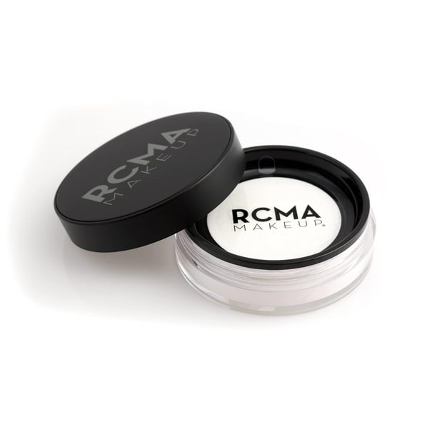 RCMA Makeup Premiere Polvos sueltos sin color | Polvo facial fijador | Sin talco | Vegano | Acabado impecable | Maquillaje Profesional | Efecto suavizante difuminado