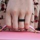 thumbnail image 4 of 5.7mm Popular for Men Women Silicone Cool Rings Silicone Wedding Ring Environmental Outdoor Sports R, 4 of 5