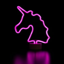 Northlight LED Unicorn Neon Table Light - 11" - Pink