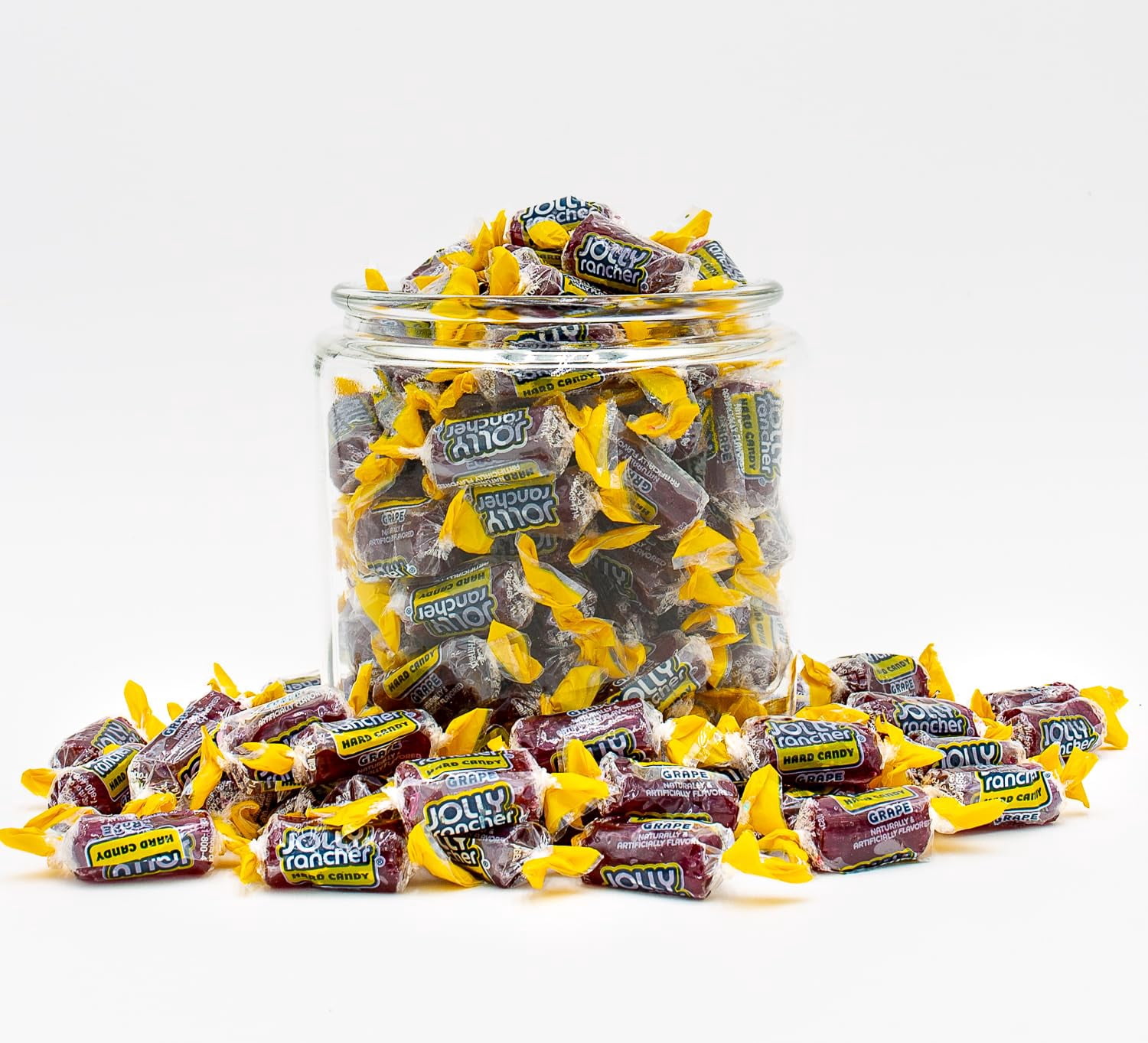 JOLLY RANCHER Hard Candy GRAPE 5 lb – Bulk Bag, Individually Wrapped, Old Fashioned, Fruit Flavored Candies
