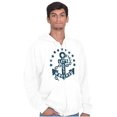 thumbnail image 5 of Let's Get Wrecked Summer Beach Anchor Zip Up Hoodie Men's Women's Brisco Brands X, 5 of 6