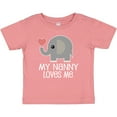 thumbnail image 3 of Inktastic My Nanny Loves Me Grandchild Boys or Girls Baby T-Shirt, 3 of 5