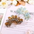 thumbnail image 5 of Hair Claw Clips Women Hair Clip French Style Barrettes Celluloid Leopard Print Accessories Jaw Clips for Thick Hair-2 Pack, 5 of 6