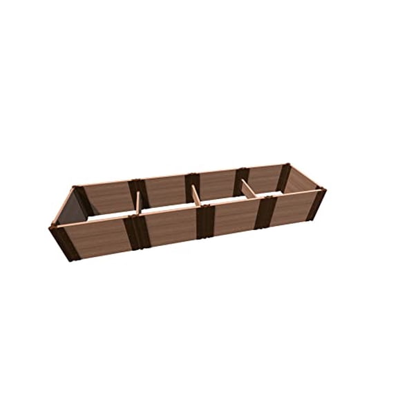CLASSIC SIENNA 2' X 8' X 16.5" RAISED GARDEN BED (2' SECTIONS) - 1" PROFILE