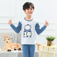 thumbnail image 4 of Ensemble de Pyjamas pour Enfants, Chandail à Col Rond, Vêtements de Nuit pour Filles de 8 à 9 Ans, 4 of 5