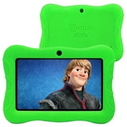 Contixo 7" Kids Tablet Android 8.1 with WiFi Camera 16GB Learning Tablet for Toddlers Children Kids Place Parental Control Pre installed 20+ Education Apps w/Kid-Proof Protective Case (Green)