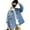 Blue, variant on Boys Denim Jacket Long Sleeve Button down Blue Jean Jacket Kids Spring Jackets 8-9 Years Jacket Boys
