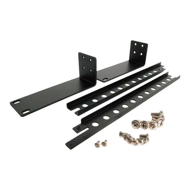 StarTech.com Rackmount Brackets - 1U Rack Mount - KVM Switch Brackets - SV431 Series - Rack Mount Rails (SV431RACK) - Rack bracket kit - 1U - for P/N: SV231DPU34K, SV431DHD4KU, SV431DPDDUA2, SV431DPU3A2, SV431DPUA2, SV431HDU3A2