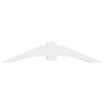 thumbnail image 2 of 60"W x 12 1/2"H x 6"D x 6"F, 5/12 Pitch, Archdale Architectural Grade PVC Gable Bracket, 2 of 8