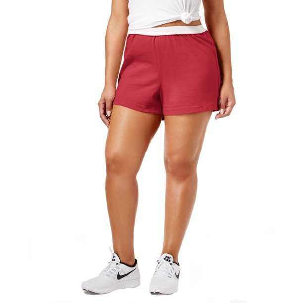Soffe Soffe Juniors' Cheer Shorts (Red, 1X)