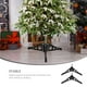 thumbnail image 4 of GOOHOCHY 2 soportes para árboles de Navidad artificiales, base para árbol de Navidad falso, soporte para postes de árbol de Navidad., 4 of 8