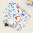 thumbnail image 2 of Kaprioy Toddler Baby Boy Clothes Fall Winter Sweatshirts Long Sleeve Tops Pant 2Pc Sets Toddler Outfit For Boys Boys Clothes Boys Outfits, 2 of 4