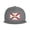 Gray, variant on Flat Bill Visor Classic Snapback Hat Florida Flag Adjustable Baseball Cap for Men Women Gray