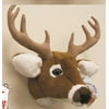 "11"" White Tailed Deer Head Plush Stuffed Animal Toy"