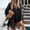 Black, variant on Women's Lace Cover-Up V-Neck Flared Sleeve Beach Tunic