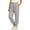Gray_XRS6, variant on Girls Jogger Sweatpants High Elastic Waist Sweat Pants with Patch Pockets Rib Cuff Solid Color Athletic Jogger Size 1-11 Years
