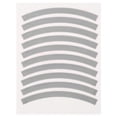 thumbnail image 2 of Cinta reflectante Cinta reflectante adhesiva de 10 Uds., Pegatina de advertencia de seguridad para c Tomshoo Cinta reflectante, 2 of 7