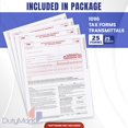 thumbnail image 2 of Formularios fiscales Dutymark 1096, paquete de 25, compatibles con QuickBooks 2025, 2 of 7