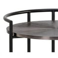 thumbnail image 4 of Sunpan Brighton 20.25" Contemporary Metal Nightstand in Brown, 4 of 4