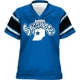 thumbnail image 1 of ProSphere Women's Indiana State University End Zone Football Fan Jersey, 1 of 6