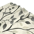 thumbnail image 3 of Yayeee Shower Curtain with Hooks 72"x72" Waterproof Fabric Bathroom Hanging Decor, Leaves Pattern, 3 of 5
