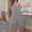 *Gray, variant on ClodeEU Women's Short Sleeve V Neck Loose Fit Jumpsuit with Pockets,Casual Long Romper Black,Womens Plus XXL