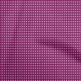 thumbnail image 1 of oneOone Polyester Lycra Dark Magenta Fabric Polka Sewing Craft Projects Fabric Prints By Yard 56 Inch Wide, 1 of 5