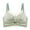 Green, variant on IROINNID Push-Up Bras For Women Solid Ladies No Steel Ring Sexy Lace Gathering Adjustment Lift Underwear