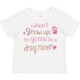 thumbnail image 3 of Inktastic Future Drag Racer Cute Girls Toddler T-Shirt, 3 of 5