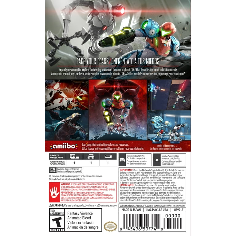 Switch U.S. Dread Nintendo - - Version Metroid™