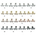 thumbnail image 4 of Sonducket Pendientes de circonita de 5 uds., accesorio de decoración elegante a la moda, pendientes pequeños, regalo de cumpleaños, decoración de Ropa, zapatos y accesorios Miscelánea Negro S Sonducket AP009683-14B, 4 of 6