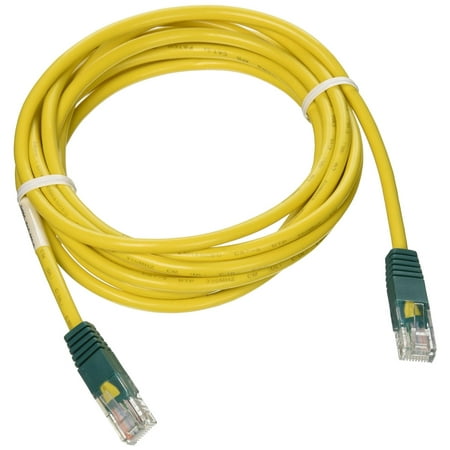 - Tripp Lite 10ft Cat5e 350MHz Molded Cross-over Patch Cable (RJ45 M/M) - Yellow