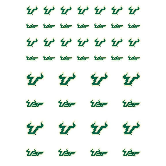 South Florida Bulls Small Sticker Sheet - 2 Sheets