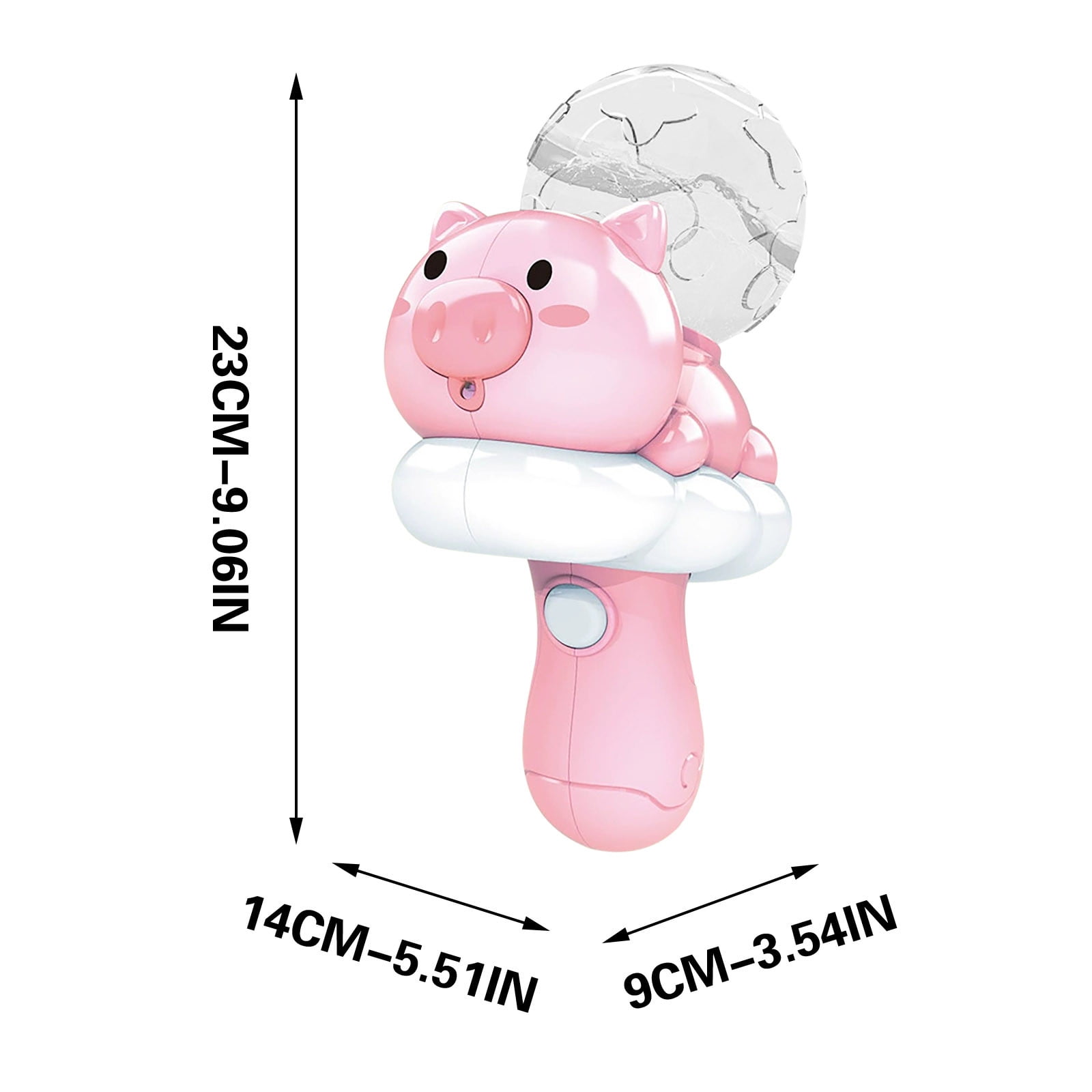 YUNAFFT Cartoon Animal Water Gun Toy, Creative Squirt Gun Toy Water Toy Water Shooter Outdoor Pool Beach Toys with Transparent Water Tank