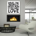thumbnail image 4 of Epic Art 'Love Sweet Love' by Jaxn Blvd, Acrylic Glass Wall Art, 36"x36", 4 of 7