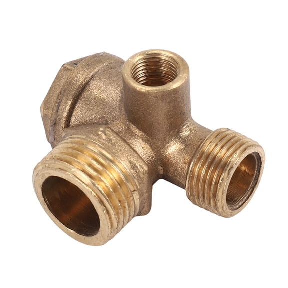 New Arrivals 1 Three-Way Air Compressor Check Valve,Valve Port: 20mm 16mm 10mm