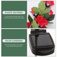 thumbnail image 2 of Shisuyan 1Pc Solar Energy Light LED 6 Heads Imitation Rose Flower Floor Insert Light, 2 of 8